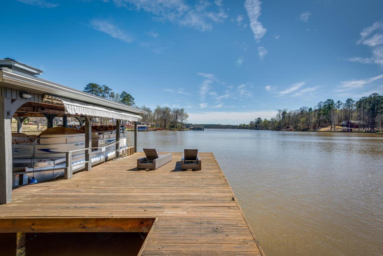 Quiet Lakefront Eatonton House With Boat Dock! Villa Екстериор снимка