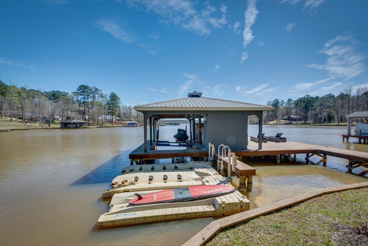 Quiet Lakefront Eatonton House With Boat Dock! Villa Екстериор снимка