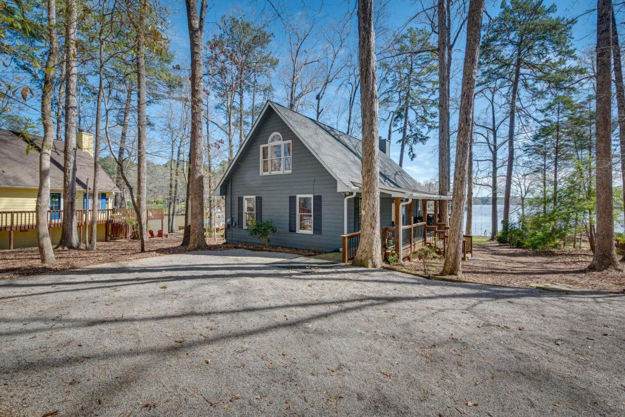 Quiet Lakefront Eatonton House With Boat Dock! Villa Екстериор снимка