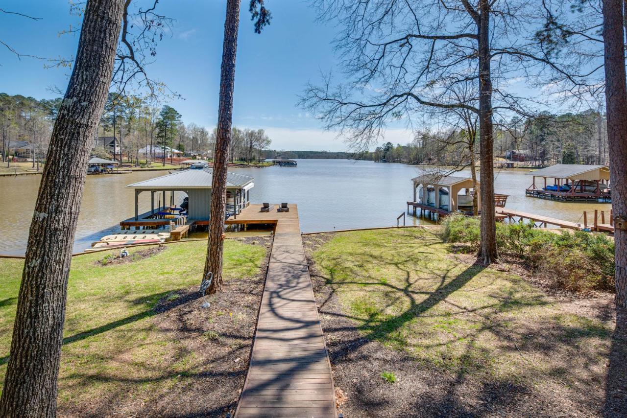 Quiet Lakefront Eatonton House With Boat Dock! Villa Екстериор снимка