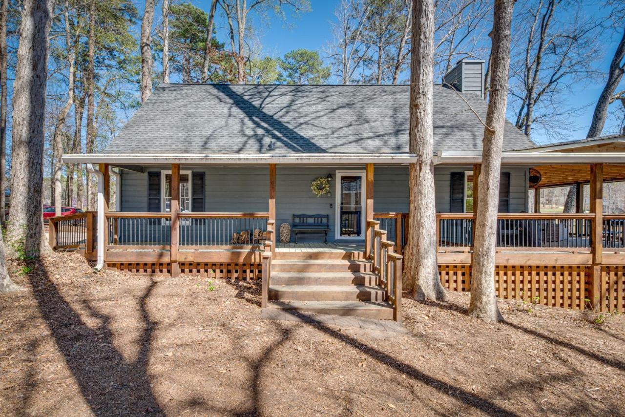 Quiet Lakefront Eatonton House With Boat Dock! Villa Екстериор снимка